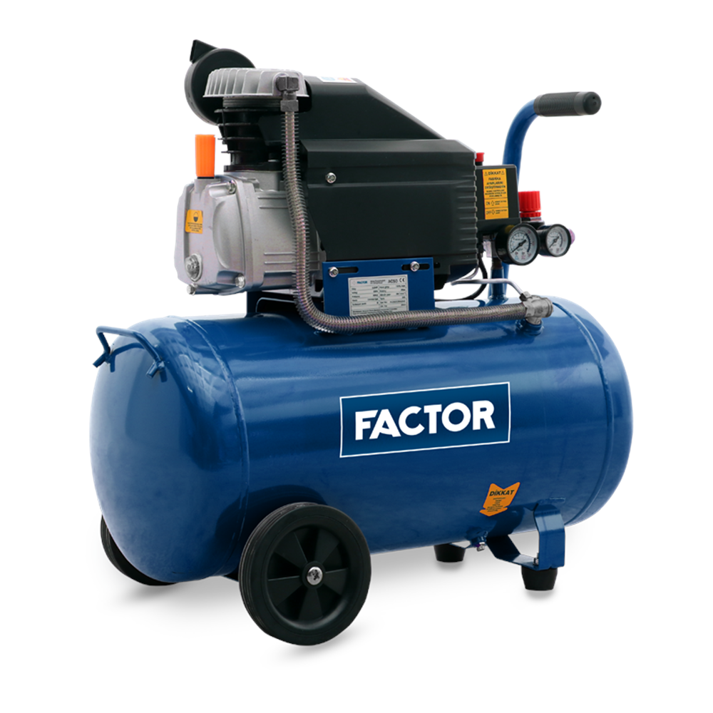 FACTOR HAVA KOMPRESÖRÜ 50 LT AC50