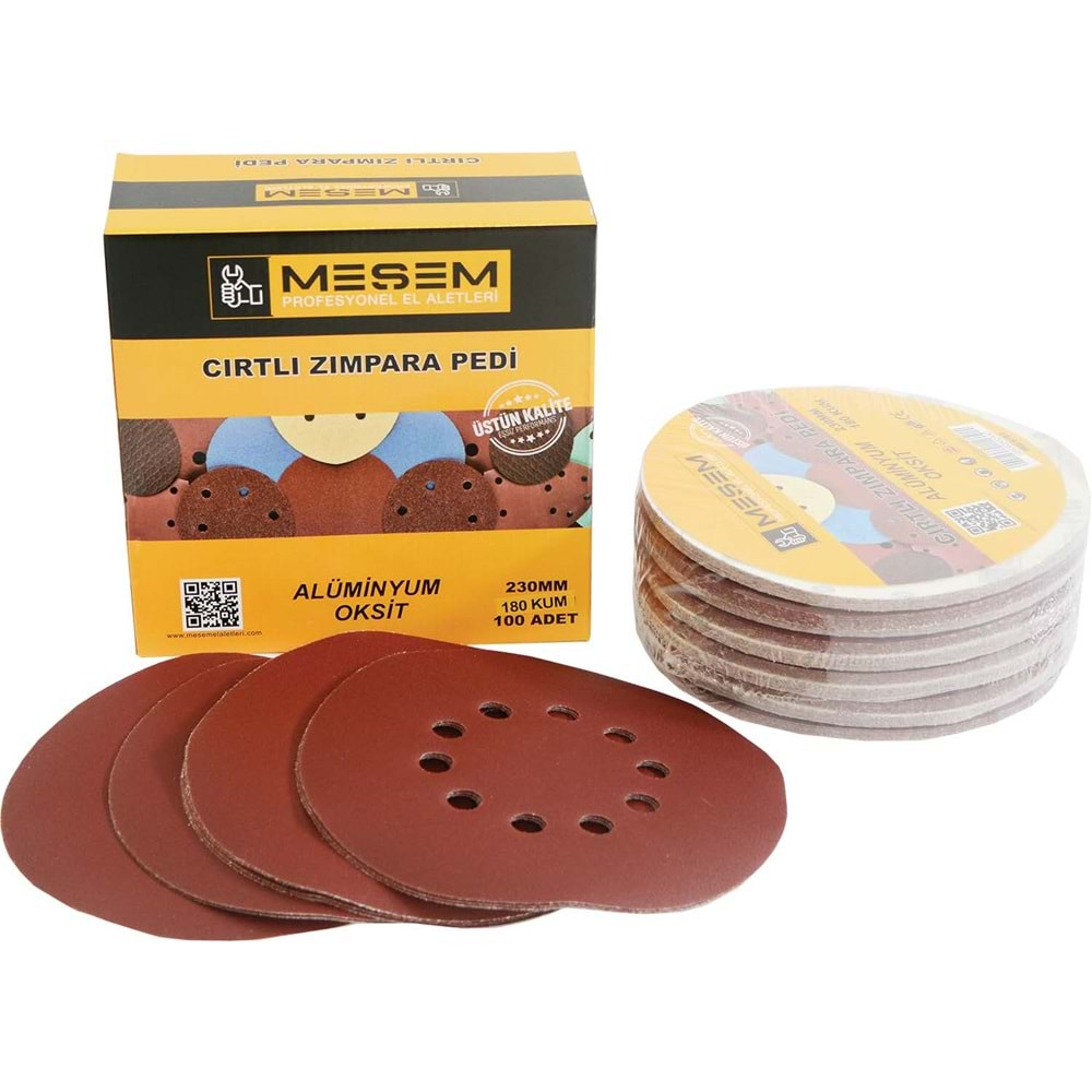 MEŞEM CIRTLI ZIMPARA 80 KUM 180 MM