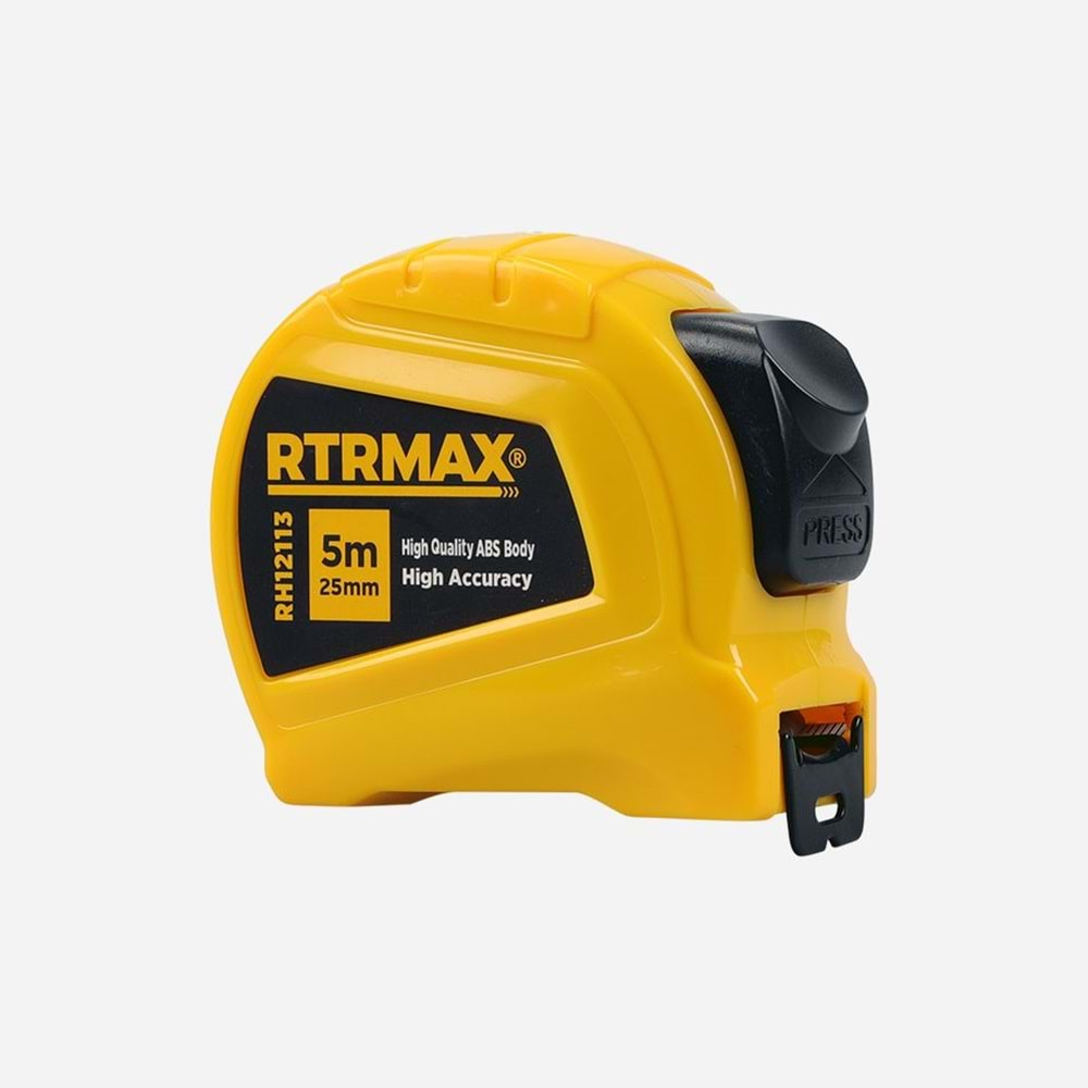 RTRMAX ŞERİT METRE STOPLU 5MT*25MM