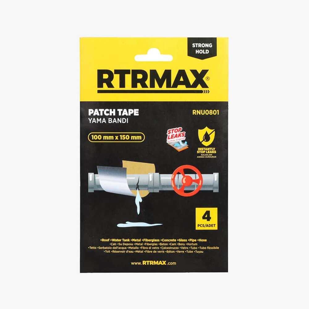 RTRMAX YAMA BANDI 4 LÜ 100 MM*150MM