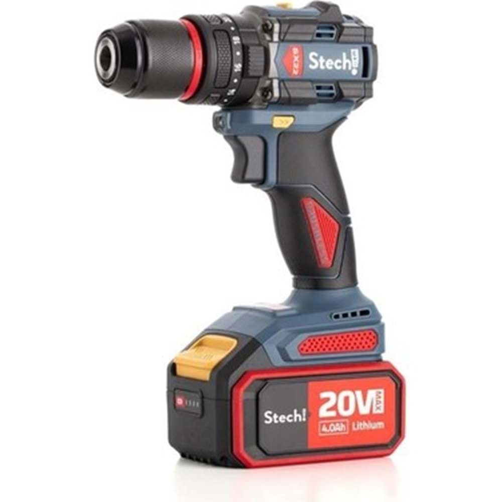 STECHEND SX2224 AKÜLÜ DARBELİ MATKAP 2X4.0 AH