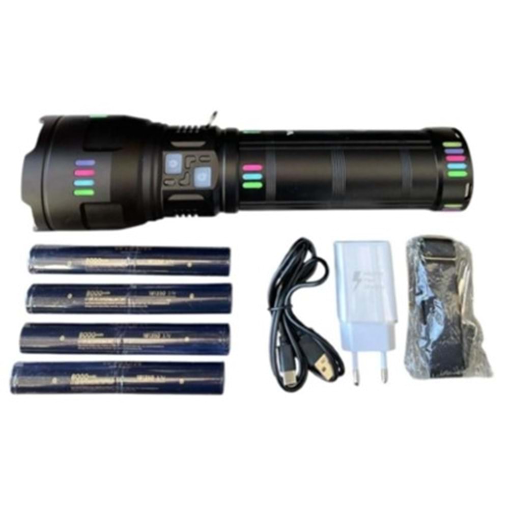 WISON WS-1150 UZUN MENZİLLİ EL FENERİ