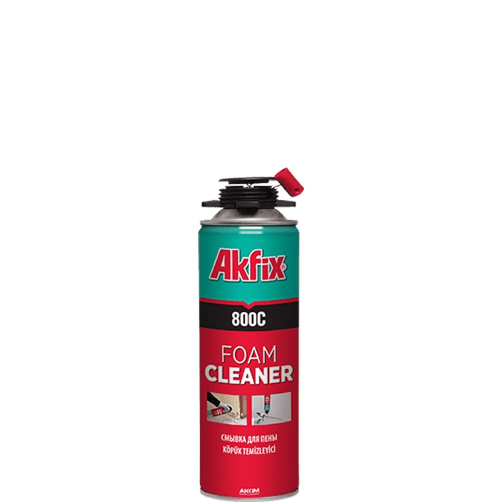 AKFİX 800C KÖPÜK TEMİZLEYİCİ SPREY 500ML (12)