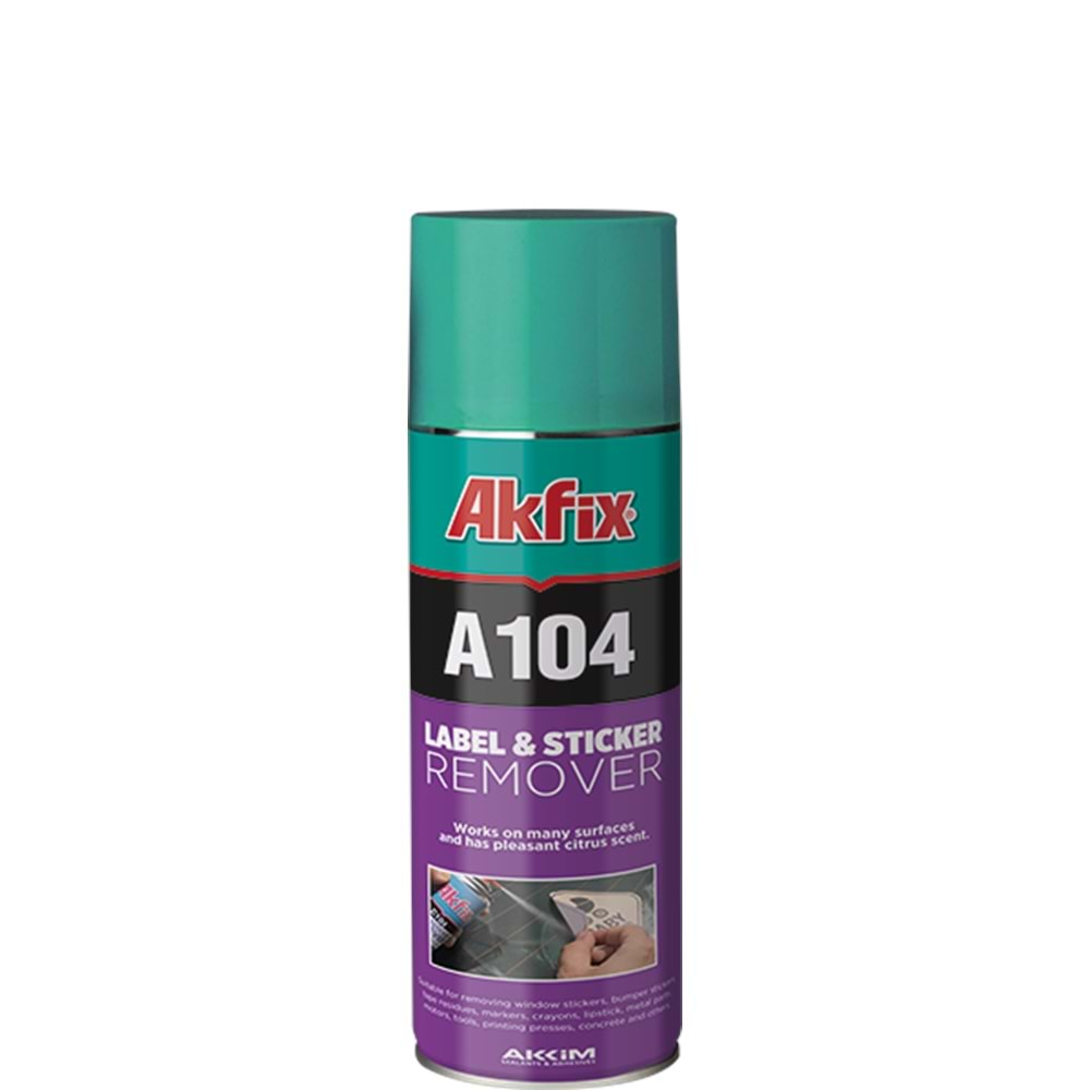 AKFİX A104 ETİKET SÖKÜCÜ SPREY 200 ML (24)