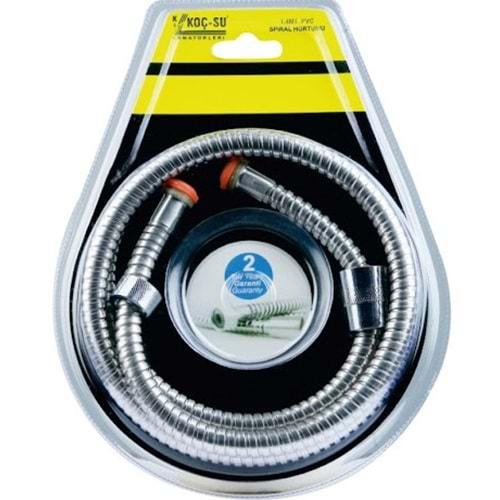 KOÇ-SU 1207 DUŞ HORTUMU MİNİ ÖRGÜLÜ BLİSTERLİ
