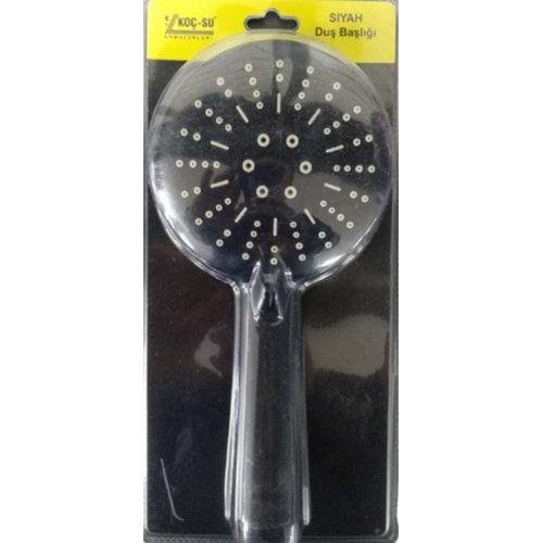 KOÇ-SU 9104 DUŞ BAŞLIĞI SİYAH BLİSTERLİ