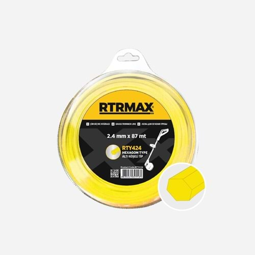 RTRMAX RTY430 TIRPAN MİSİNASI SARI ALTIKÖŞE 3.0MM*56M