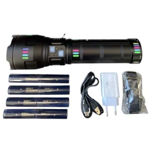 WISON WS-1150 UZUN MENZİLLİ EL FENERİ