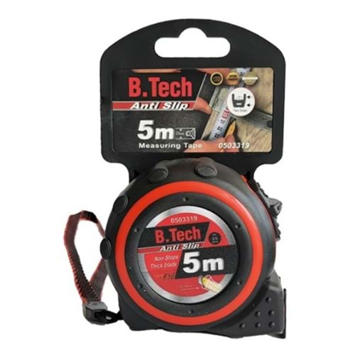 B-TECH PROFESYONEL ŞERİT METRE 5*25 MM