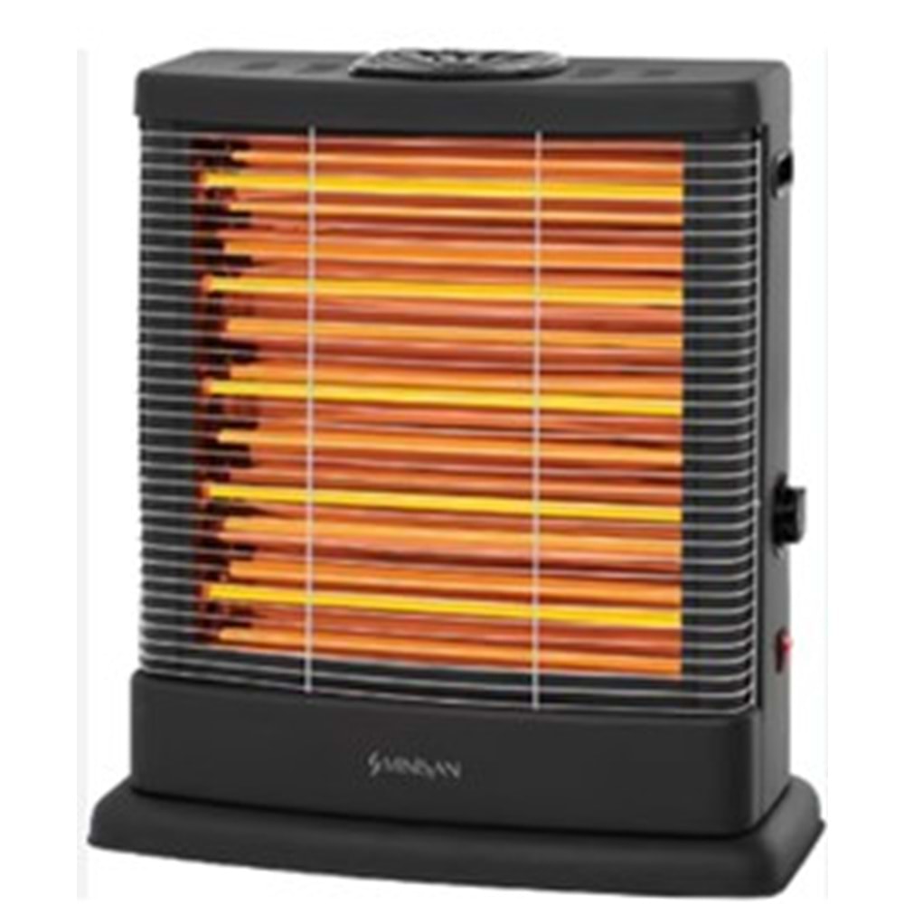 MİNİSAN MS-2500 MAXİ QUARTZ ISITICI SOBA 5 ÇUBUKLU
