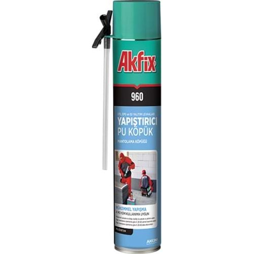 AKFİX 960P YAPIŞTIRICI PİPETLİ MANTOLAMA KÖPÜĞÜ 750 ML (12)