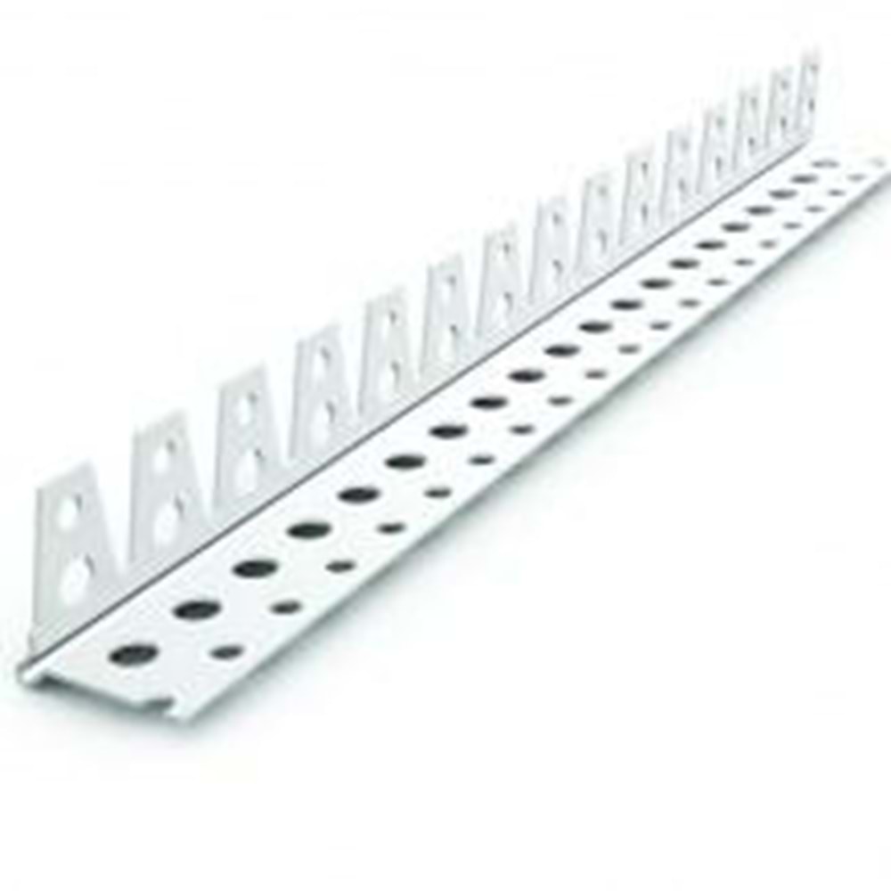PVC KESİK ALÇI KÖŞE PROFİLİ (100AD)