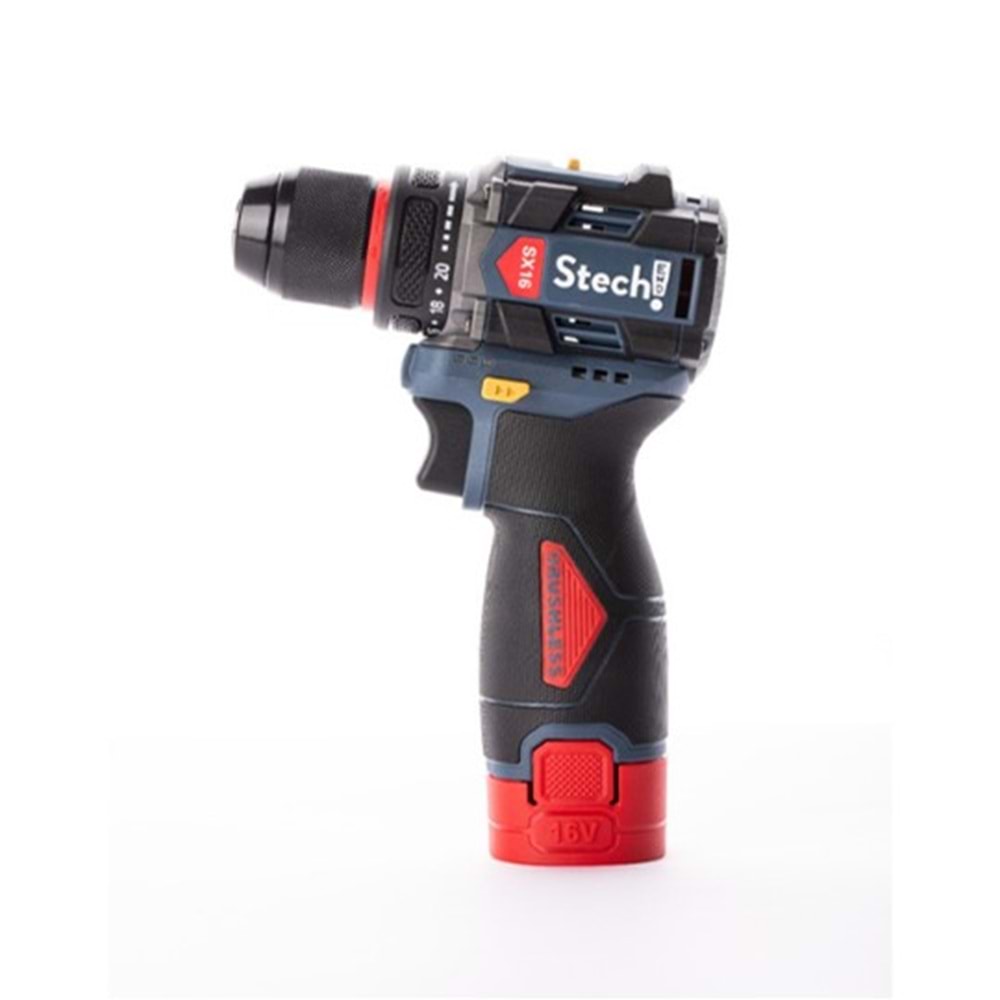 STECHEND SX1622 AKÜLÜ MATKAP 16V 2*2.0 AH