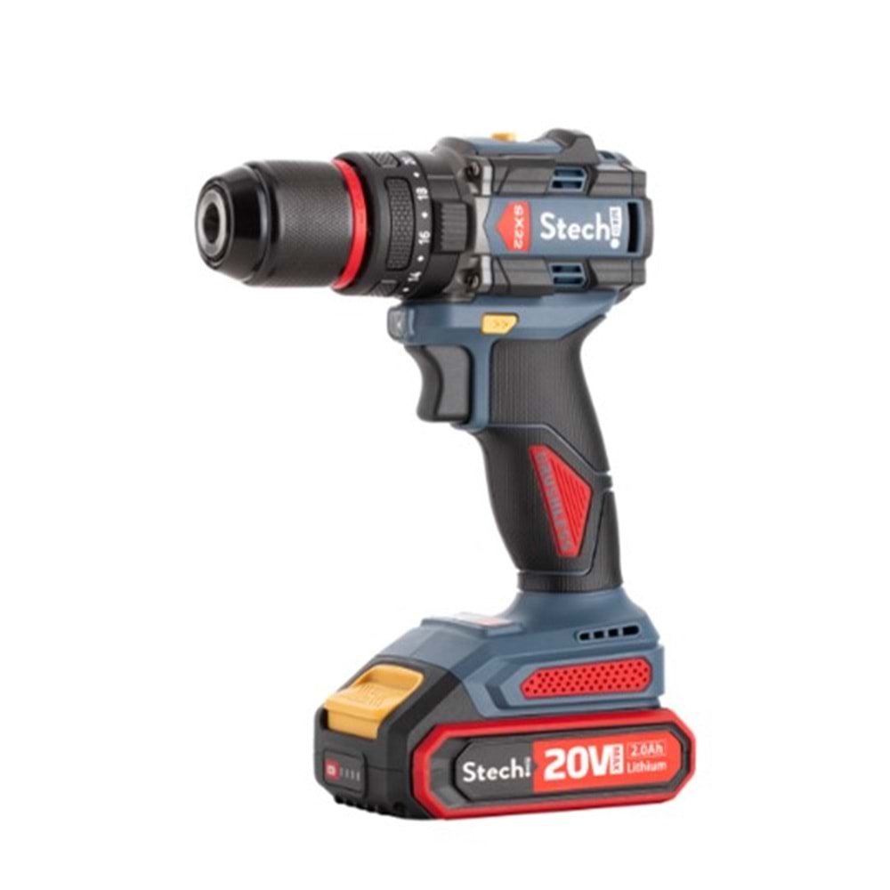 STECHEND SX2222 AKÜLÜ DARBELİ MATKAP 2X2.0 AH
