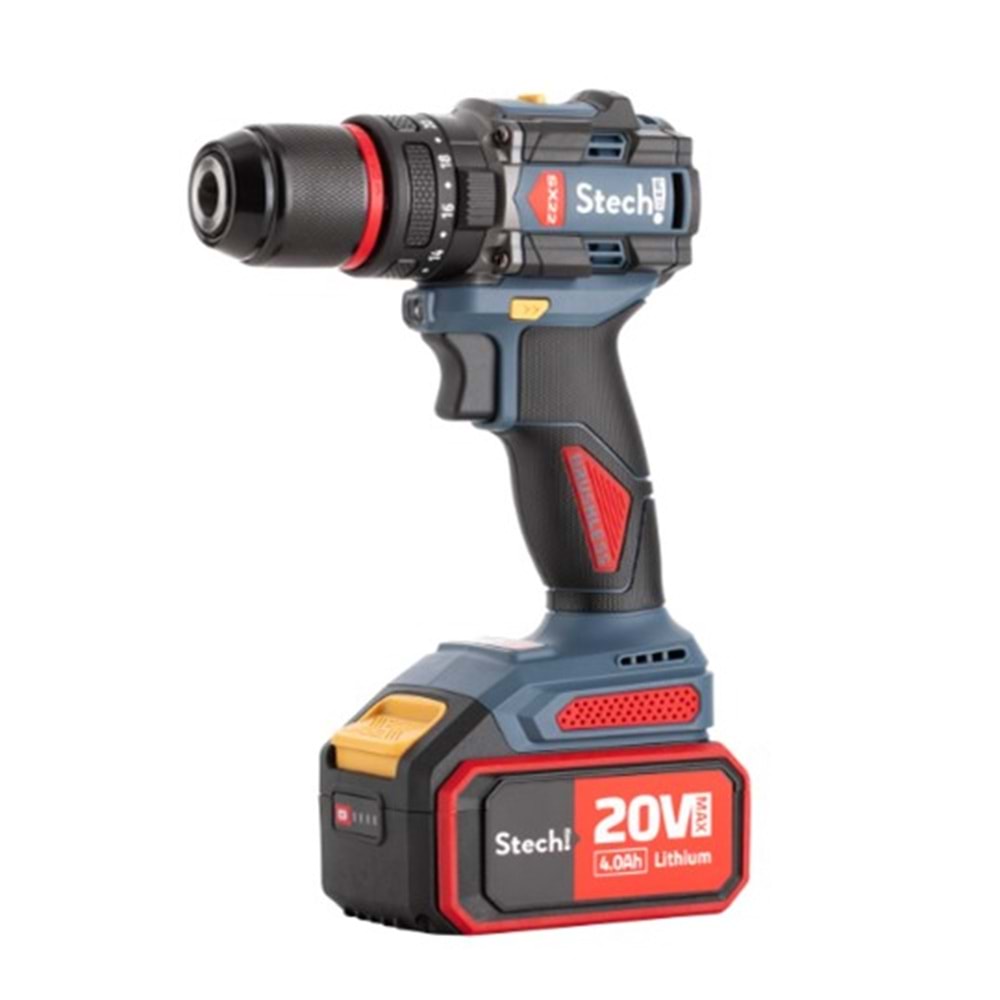 STECHEND SX2224 AKÜLÜ DARBELİ MATKAP 2X4.0 AH