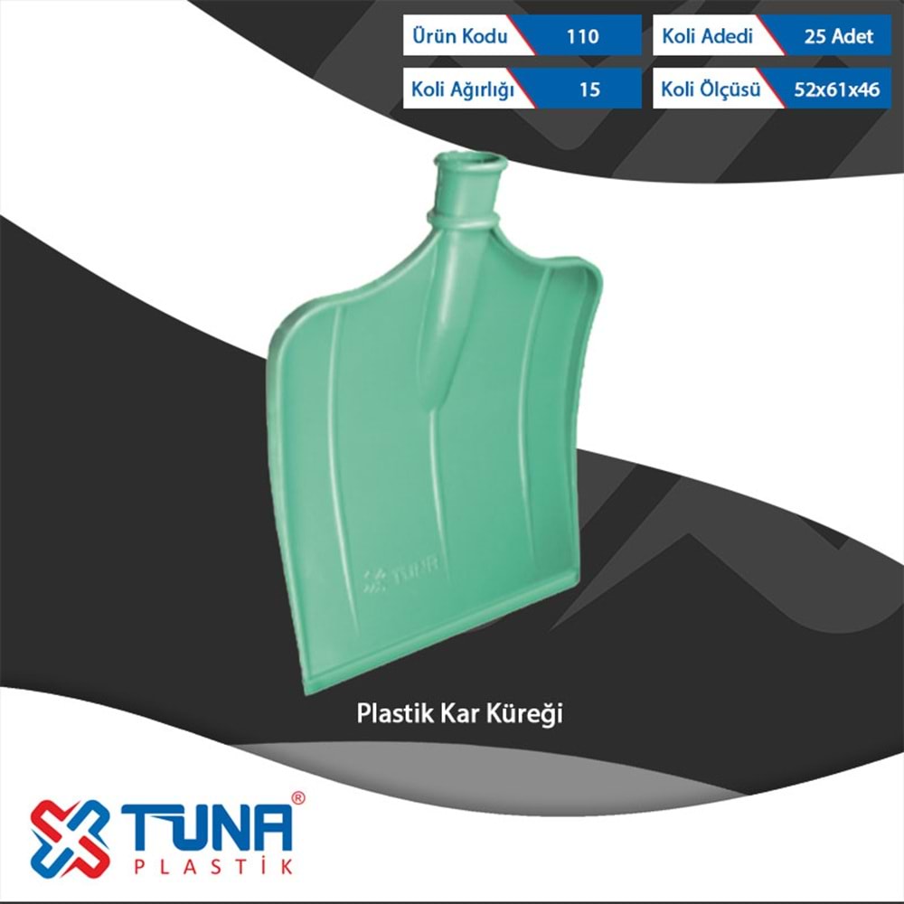 TUNA PLASTİK KAR KÜREĞİ 111 (25)
