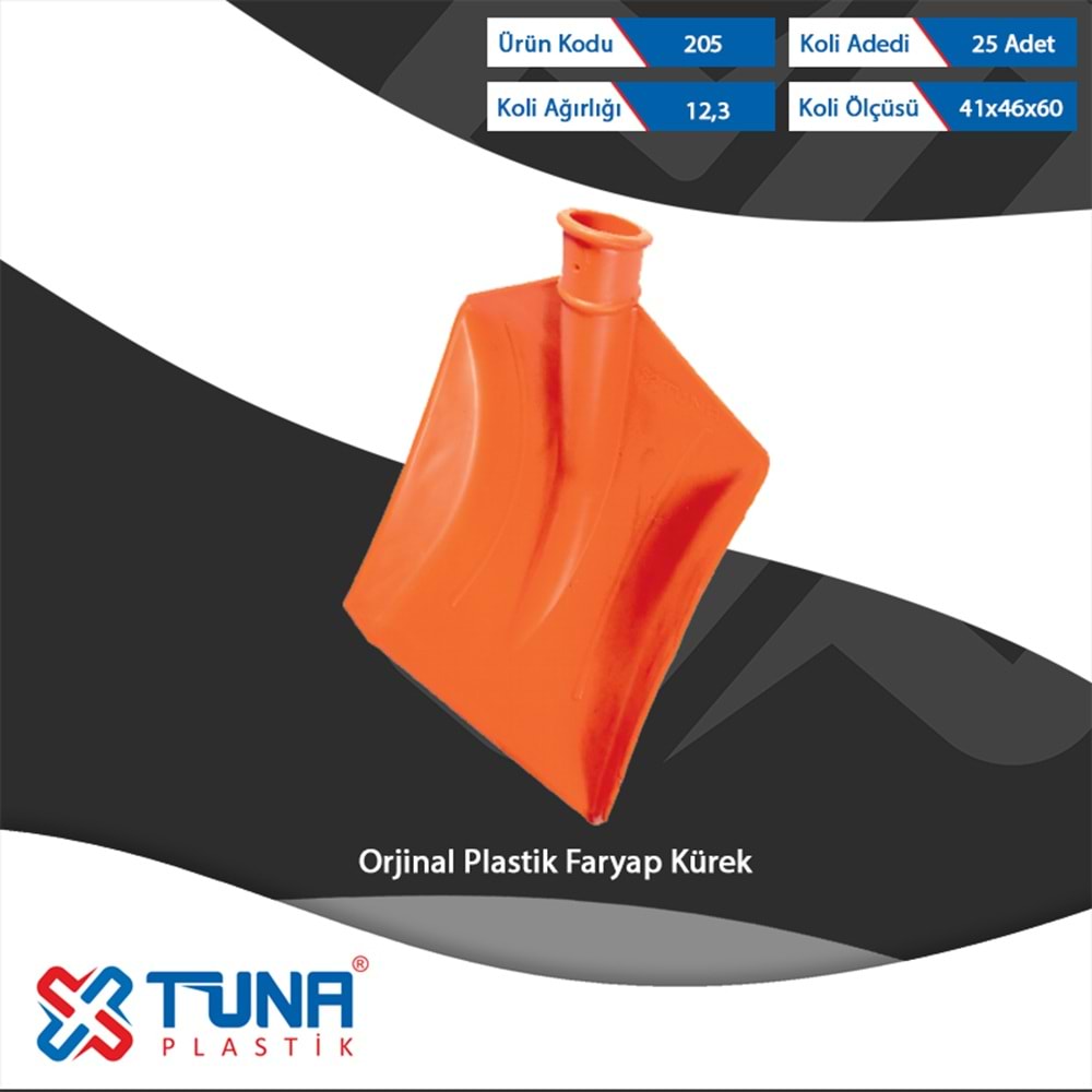 TUNA PLASTİK FARYAP ORJİNAL 205 (25)