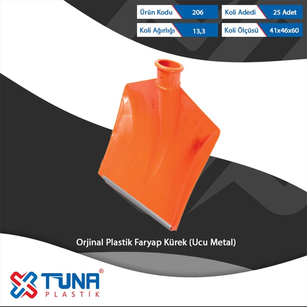 TUNA PLASTİK ORJİNAL FARYAP DEMİRLİ 206 (25)