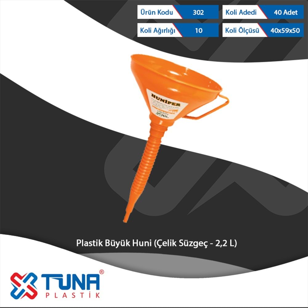 TUNA PLASTİK HONİ BÜYÜK 302 (40)
