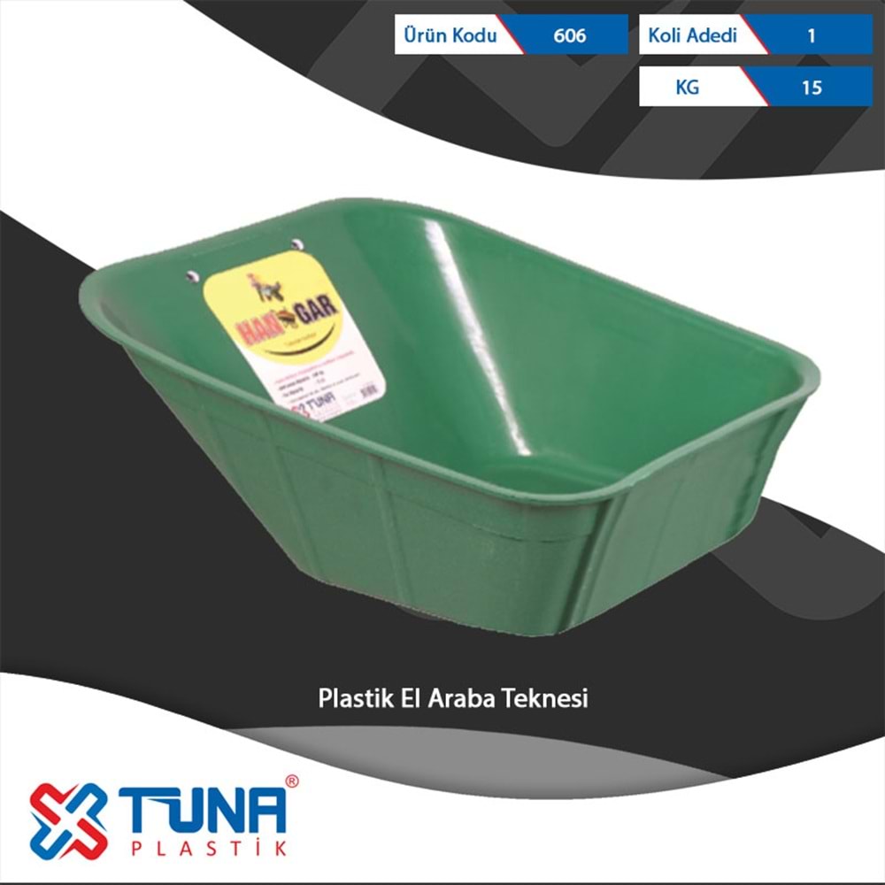 TUNA PLASTİK EL ARABA KASASI