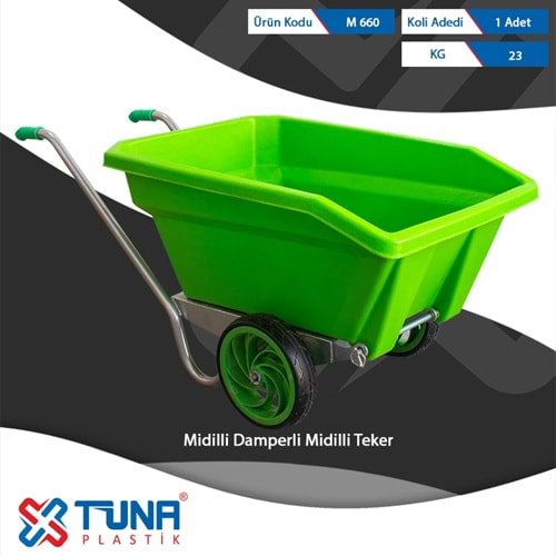 MİDİLLİ PLS.DAMPERLİ EL ARABASI 660